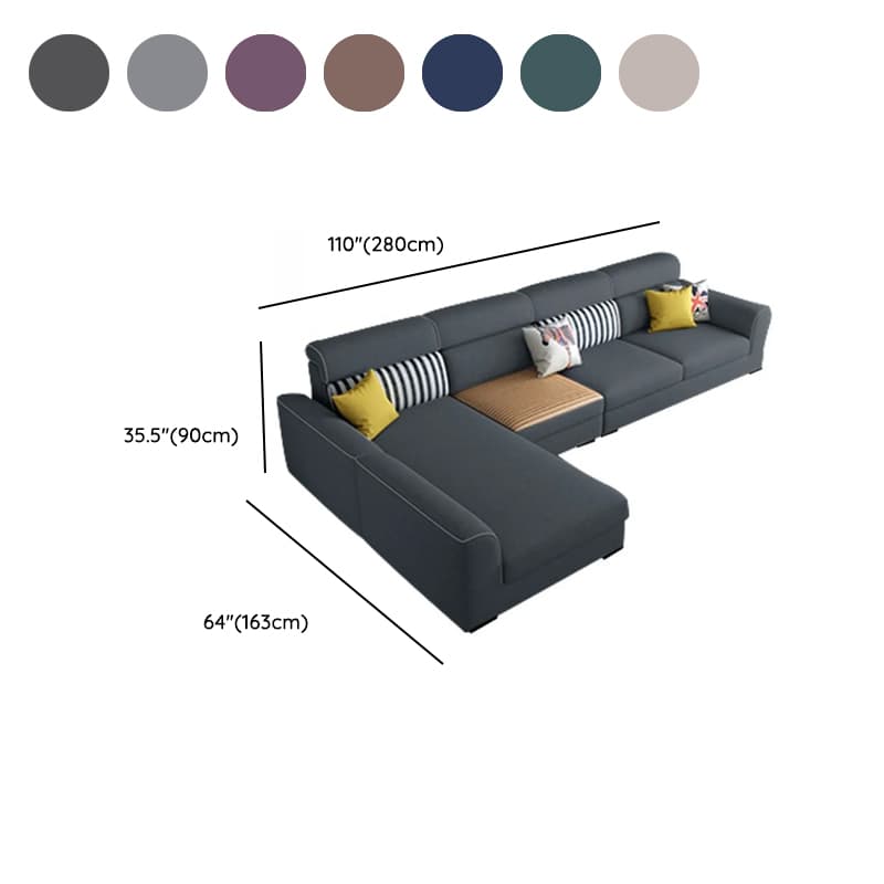 L-Shape Sofa Recliner in Lime Green/Tan/Coffee, Left Orientation thumbnail 15