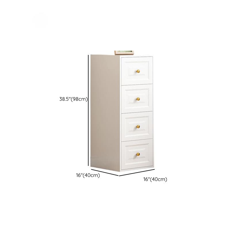 Chalk Casual Metal Bachelor Chest/Semainier with 5 Drawers/3 Drawers/4 Drawers in Vertical/Horizontal Orientation thumbnail 14
