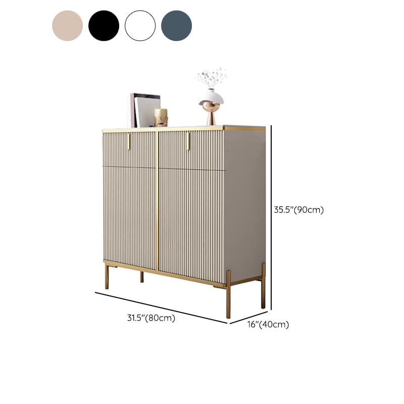 Ground Independent Sideboard for Parlor with Appliance Storage and Worktop in a Modern Style thumbnail 21