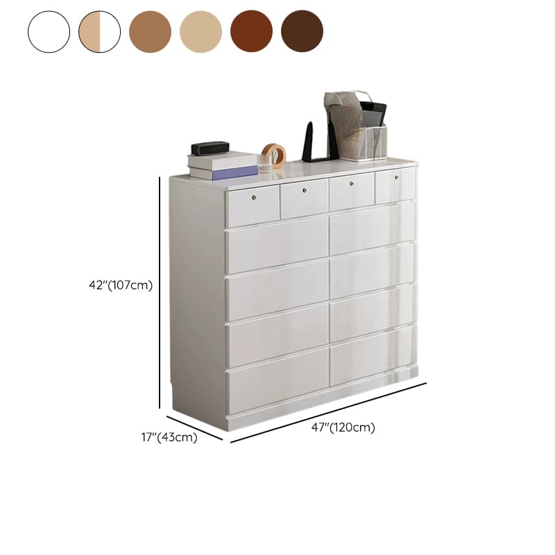 Elegant Medium Wood Scandinavian Dresser with Self-Close Drawers thumbnail 20