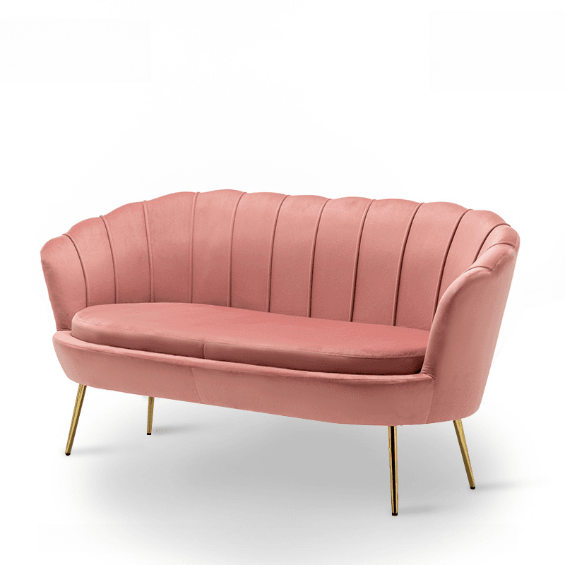 Magenta/Olive Green/Cerulean Single Sofa/Loveseat with Sloped Arms Sitting Room thumbnail 20