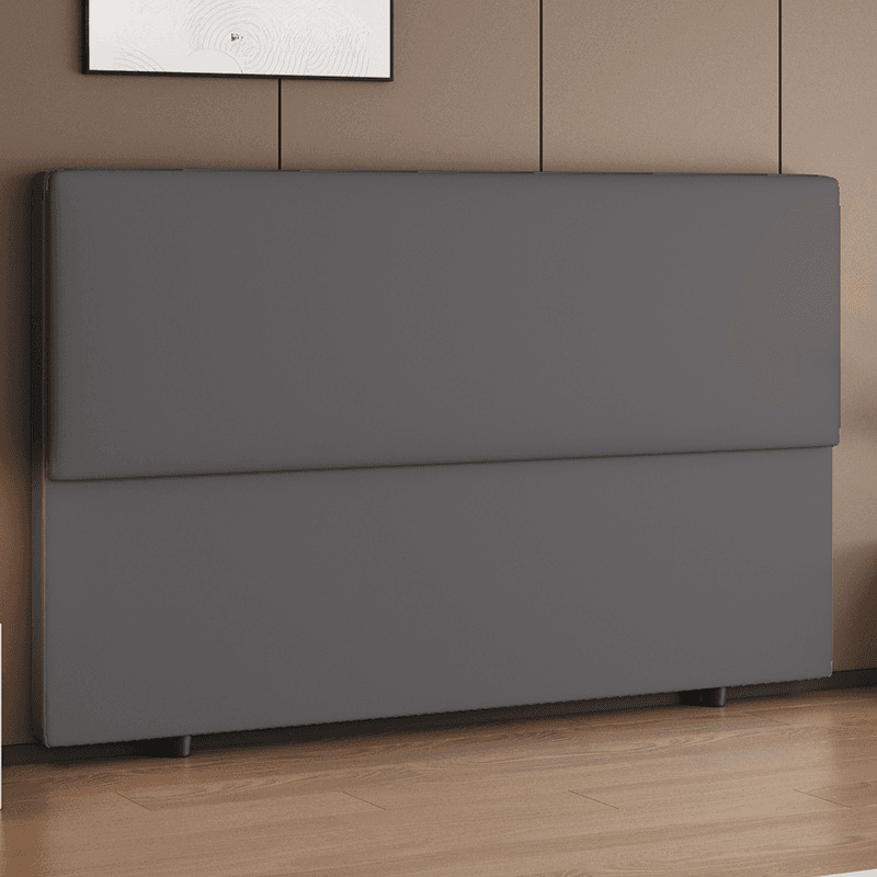 Modish King(76"W x 80"L)/Queen(60"W x 80"L)/Full(54"W x 75"L) Rectangular Panel in Sponge with Timber Frame and With Legs, Standard（36-55“） H thumbnail 2