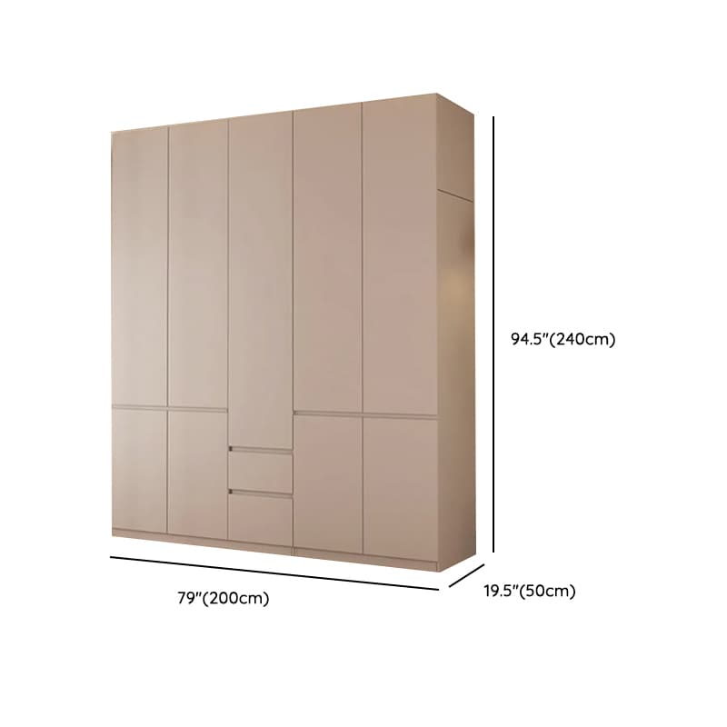Auburn Self-supporting Cabinet Armoire with 2 Drawers and Gate Doors thumbnail 23