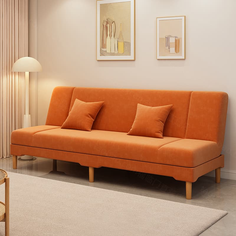 Modern Simple Style Dove Grey/Blue/Green Fold Away Convertible Sofa Living Spaces thumbnail 13