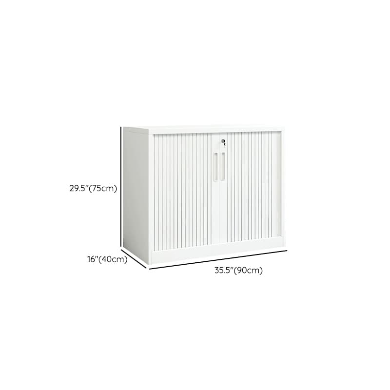 Steel Self-supporting Lockable Accent Cabinet with Sliding Door thumbnail 16