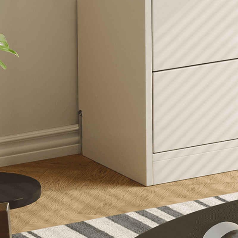 Chalk Casual Composite Wood Combo Dresser for Parlor with 6/3/5 Drawers and Hutch in Vertical Orientation thumbnail 6