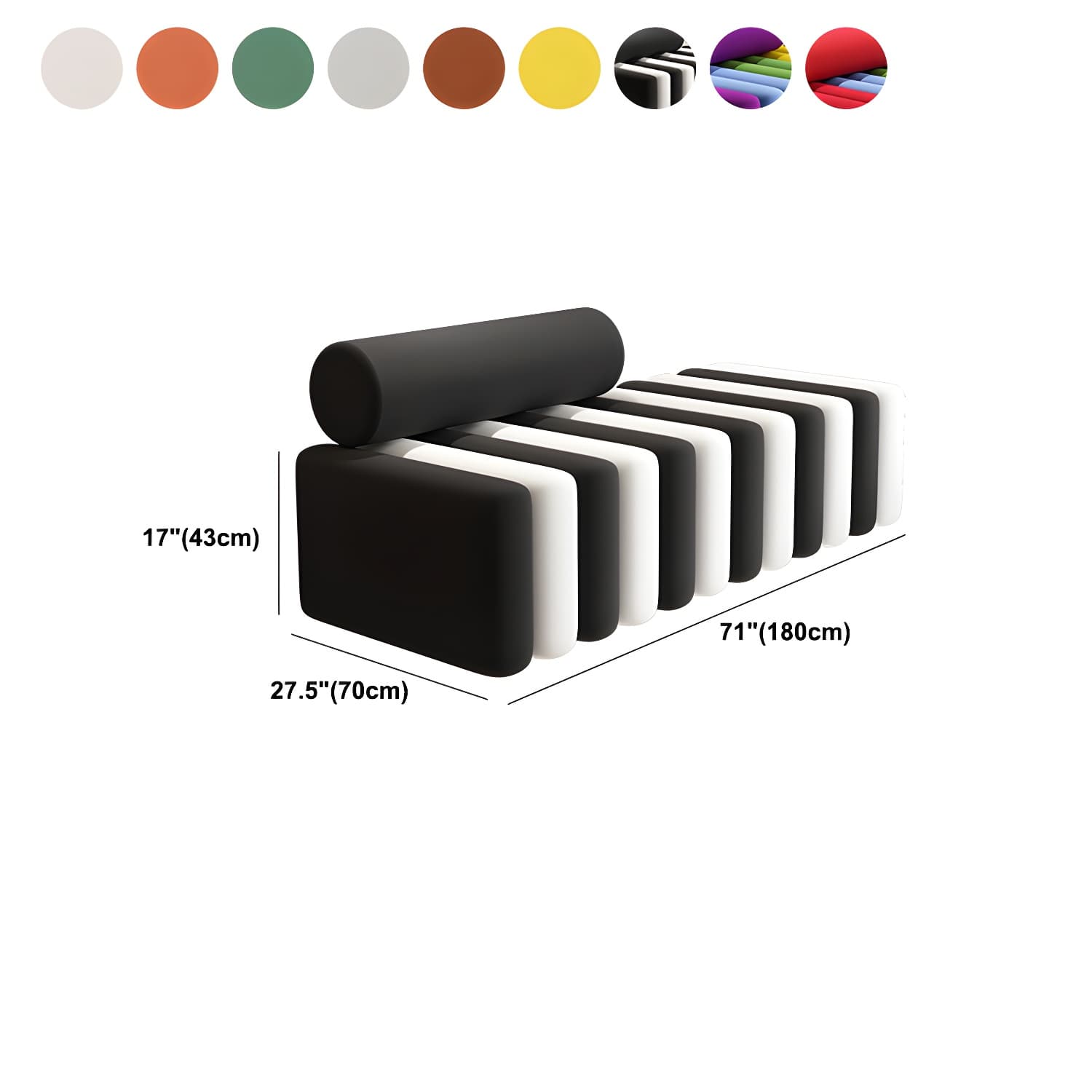 Velvet Contemporary Standard Sofa Armless Sofa for Living Room, Apartment thumbnail 22