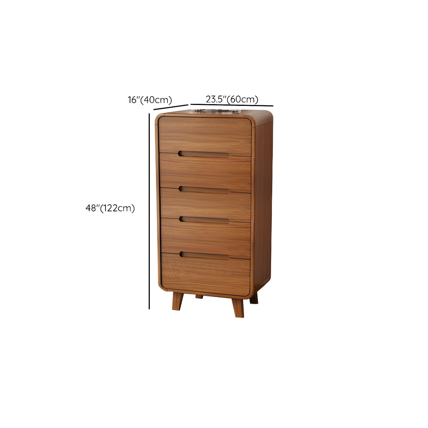 Traditional Wood Dressers with Drawers and Soft Close Glides thumbnail 15