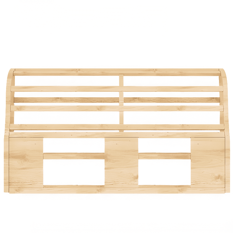Modish Free-standing Standard Twin XL(38"W x 80"L)/King(76"W x 80"L)/Queen(60"W x 80"L) Panel No Distressing With Legs in Wood and Sponge thumbnail 10