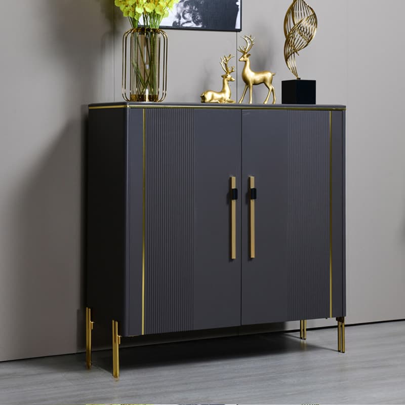 Luxurious Unattached Accent Cabinet with Moisture-proof Reclaimed Wood thumbnail 1