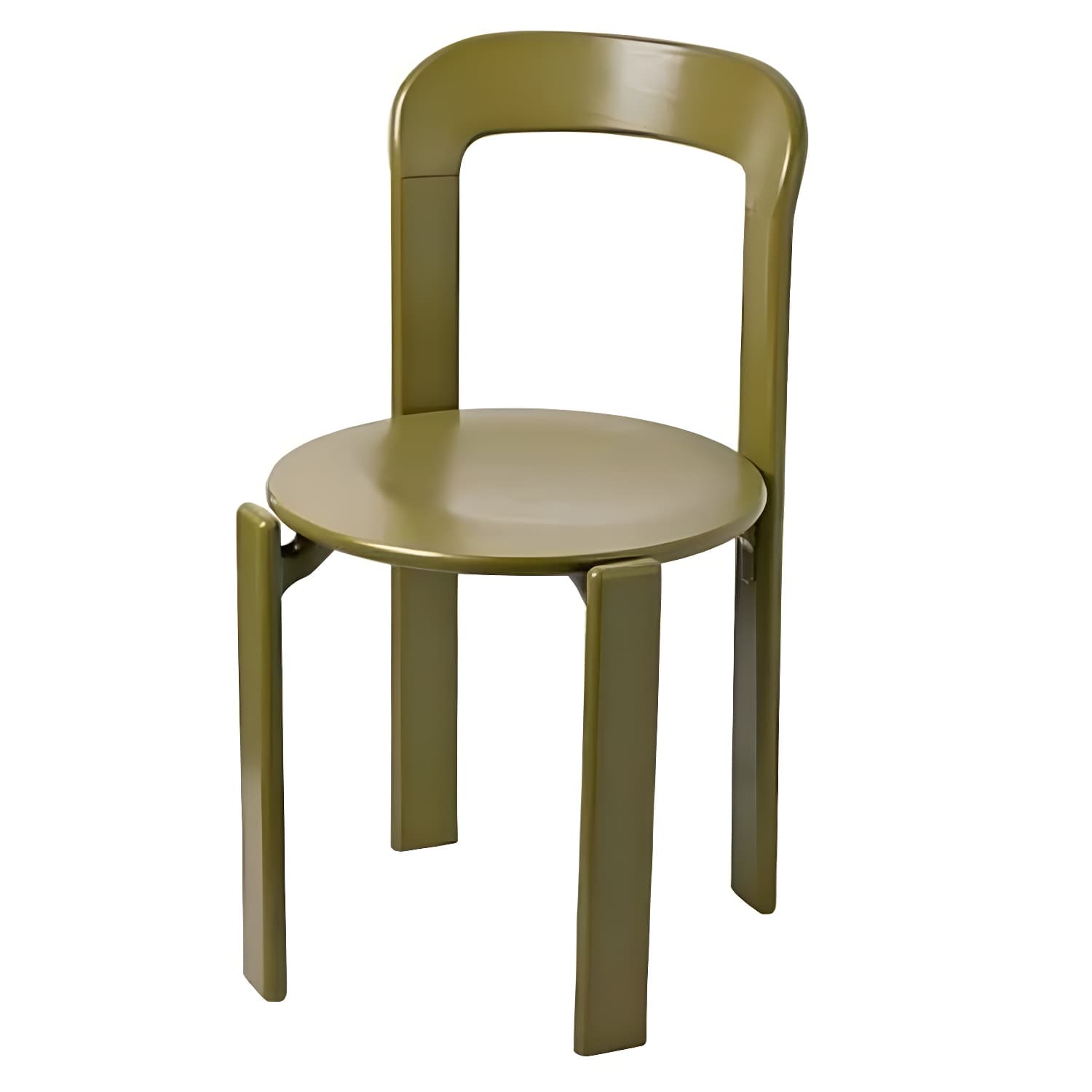 Modern Solid Wood Armless Dining Chairs with Open Back for Kitchen & Dining thumbnail 7
