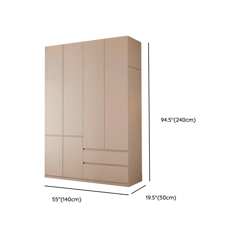 Auburn Self-supporting Cabinet Armoire with 2 Drawers and Gate Doors thumbnail 17