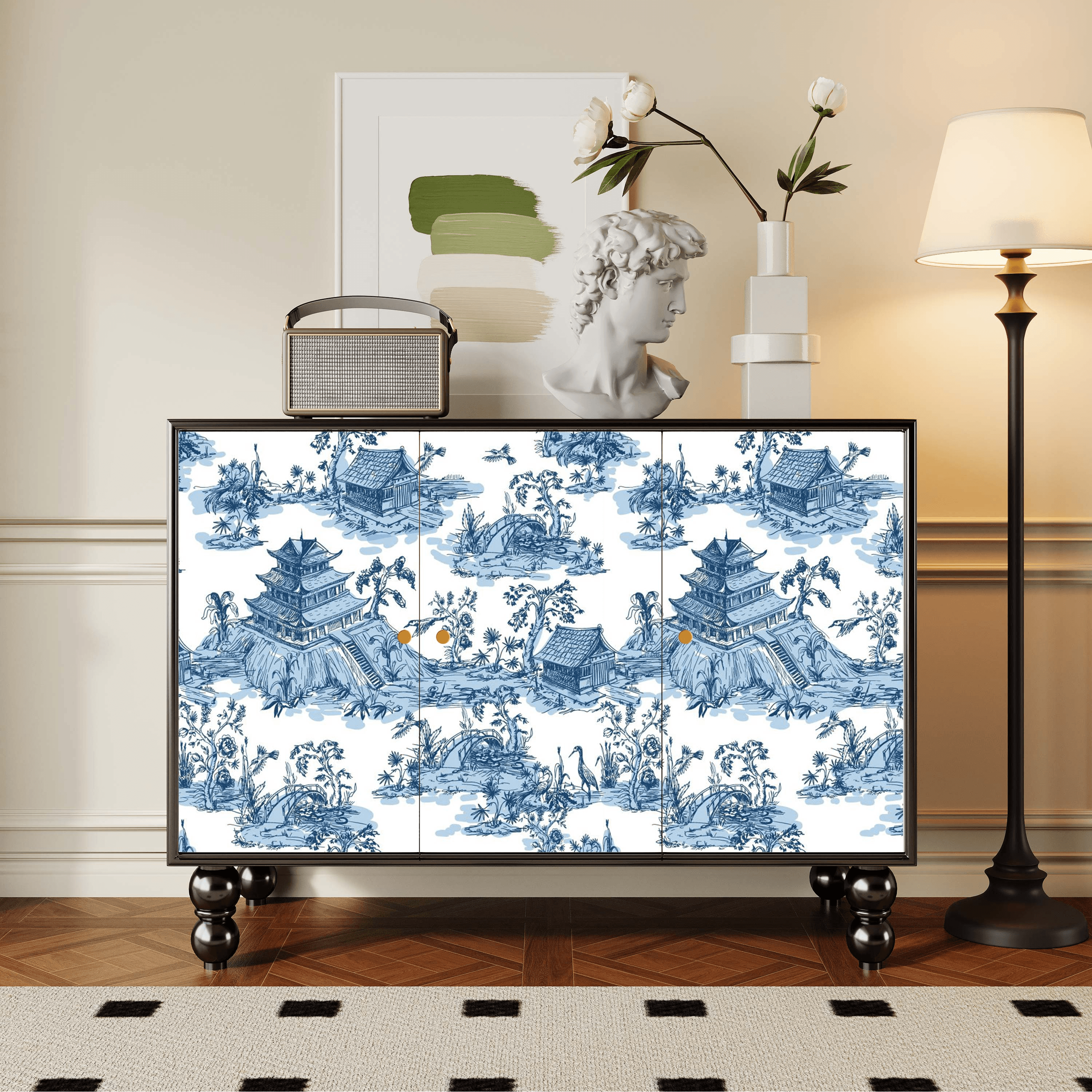 Parlor Detached Sideboard with Six Internal Shelves and Benchtop thumbnail 34