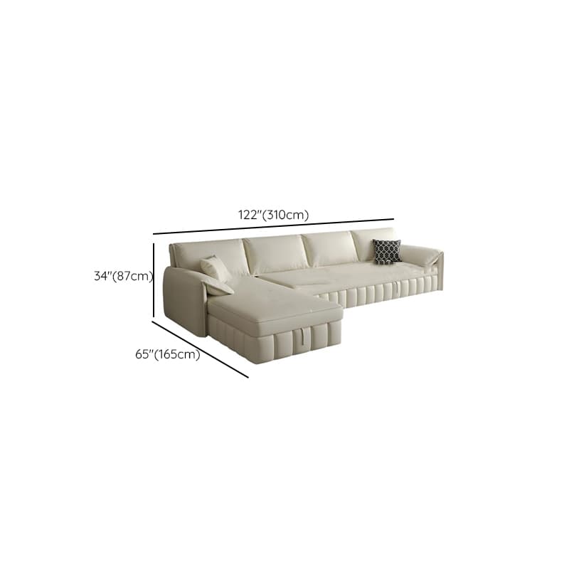 L-Shape/Straight Left Hand Facing/Horizontal Sofa Recliner/Convertible Sofa with Under-seat-storage thumbnail 12