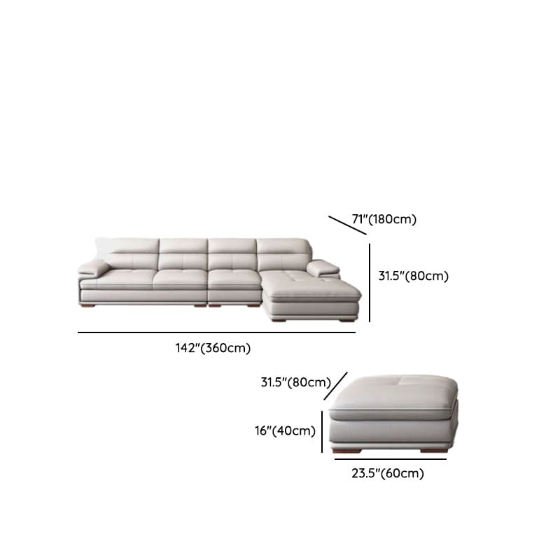 Straight Convertible Sofa for 5/1-Seater with Horizontal Orientation thumbnail 23