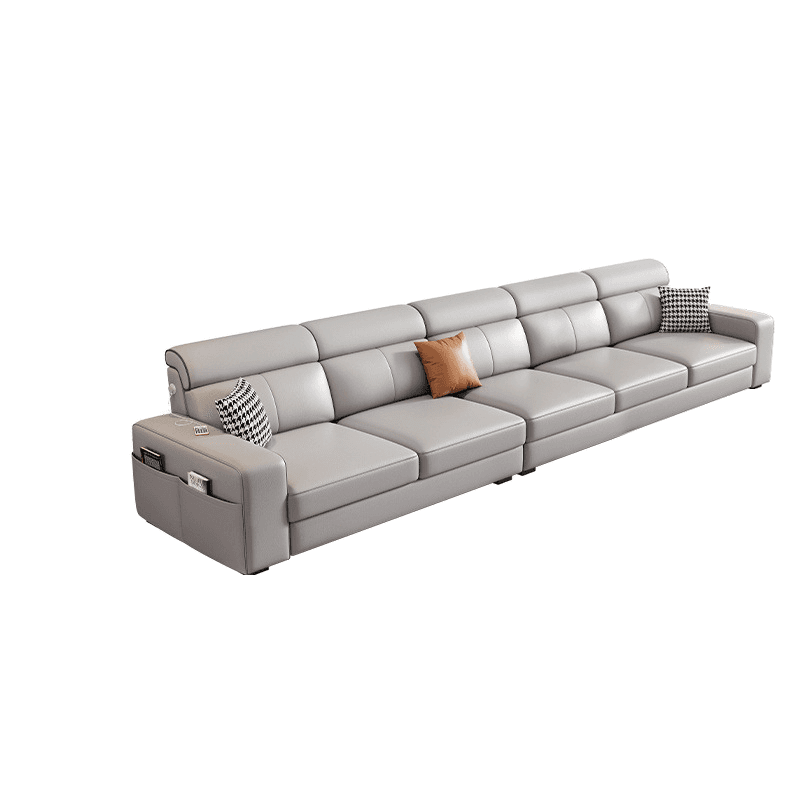 L-Shape/Straight Sofa/Sofa Chaise with USB Port, Left/Horizontal Orientation thumbnail 9