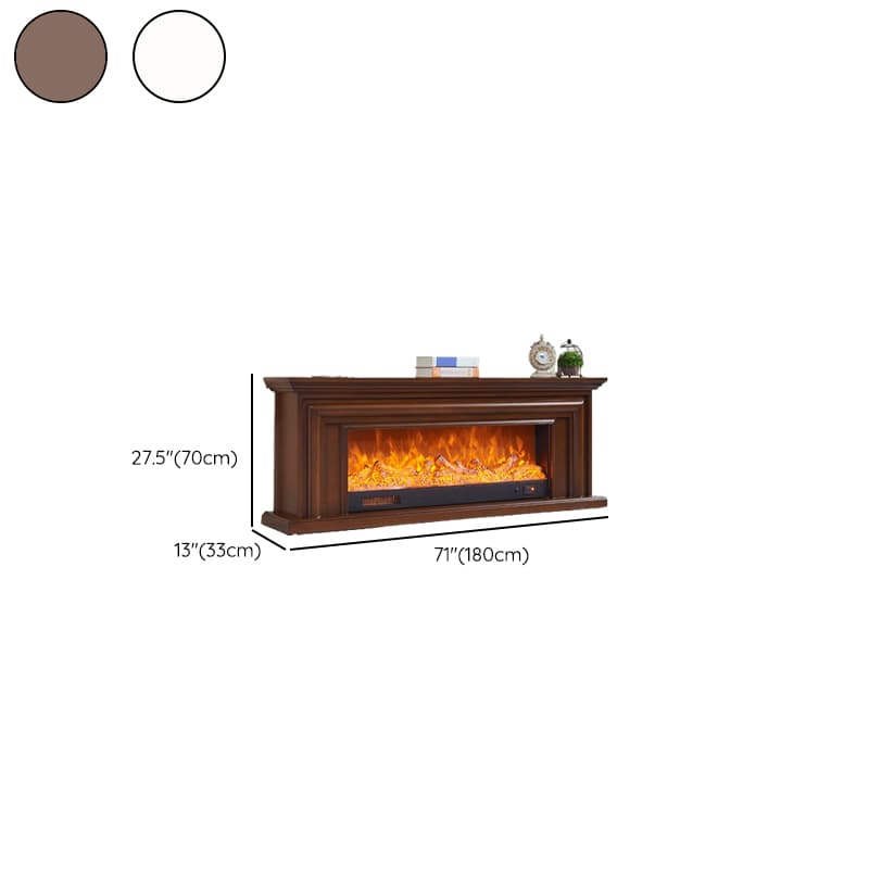 Sitting Room Use Rectangular TV Stand with Light, TV Stand Fireplace thumbnail 10