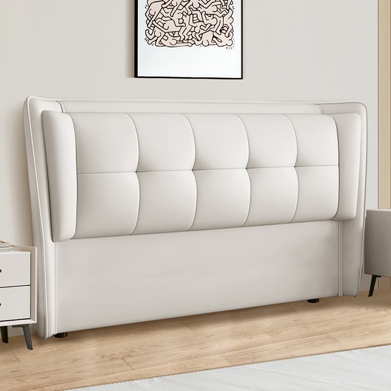 Standard（36-55“） Free-standing Standard Rectangular Full(54"W x 75"L) Stitch-tufted Wingback Headboard with Timber Frame and Sponge Filing thumbnail 7