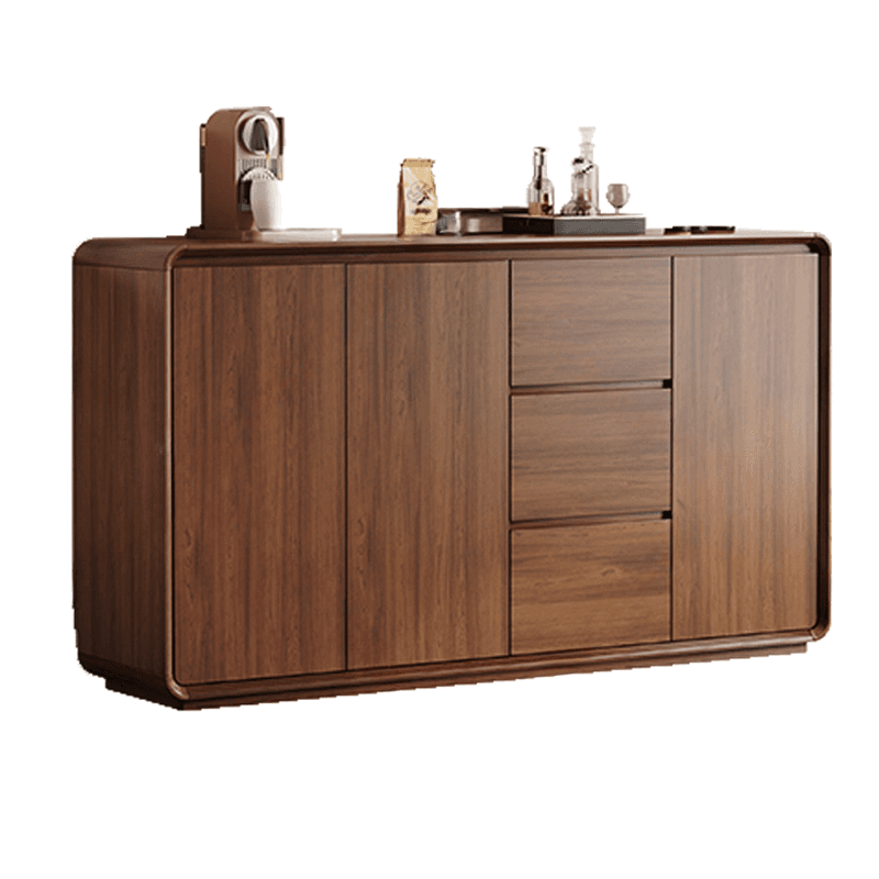 Narrow/Standard/Wide Auburn Sideboard with Lumber Adjustable Shelf, Locker, 3 Drawers and 4 Doors/2 Doors/Single Door thumbnail 6