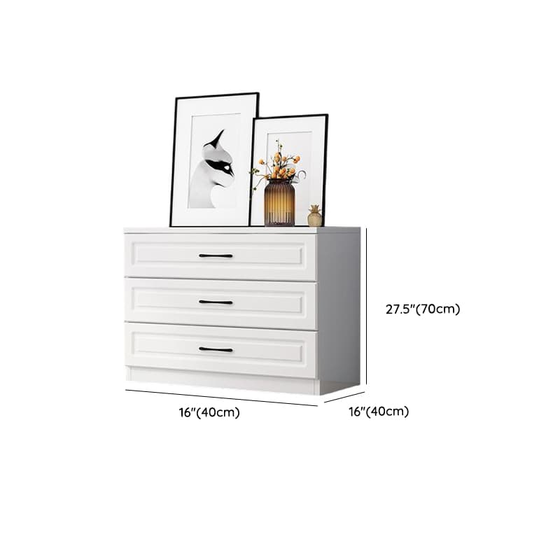 Simple Vertical/Horizontal Chalk Bachelor Chest in Wood with 3 Drawers/5 Drawers/6 Drawers thumbnail 7