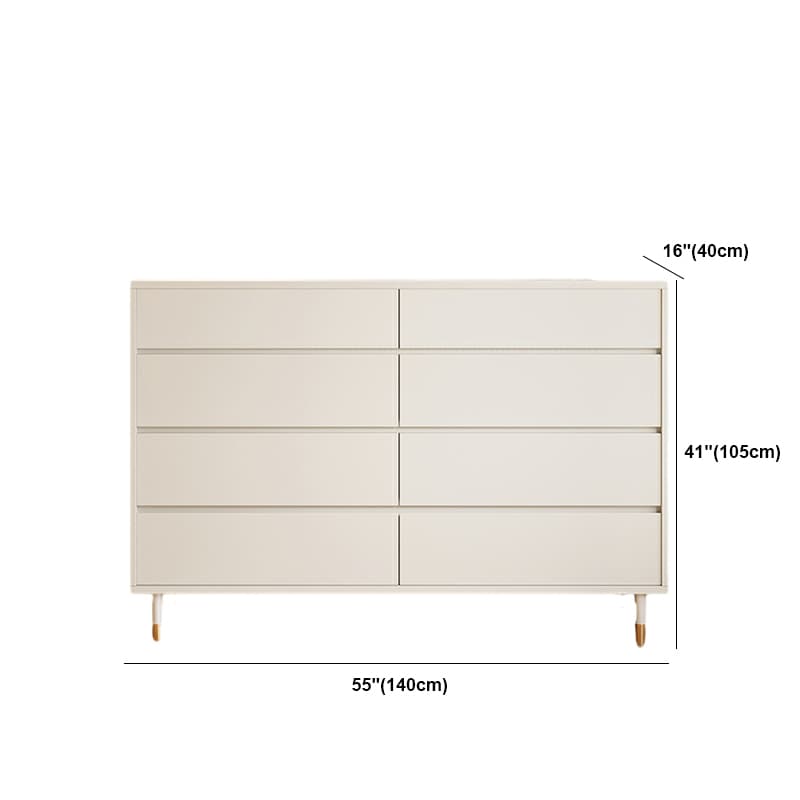 Modern White Wood Dressers with Soft-Close Drawers , Shelves Not Included - image 20