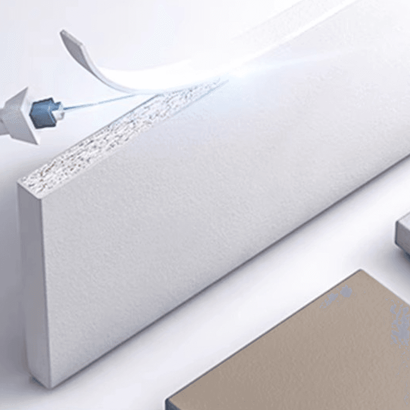 Minimalist High Bed Frame with Mattress and Guard Rail thumbnail 8