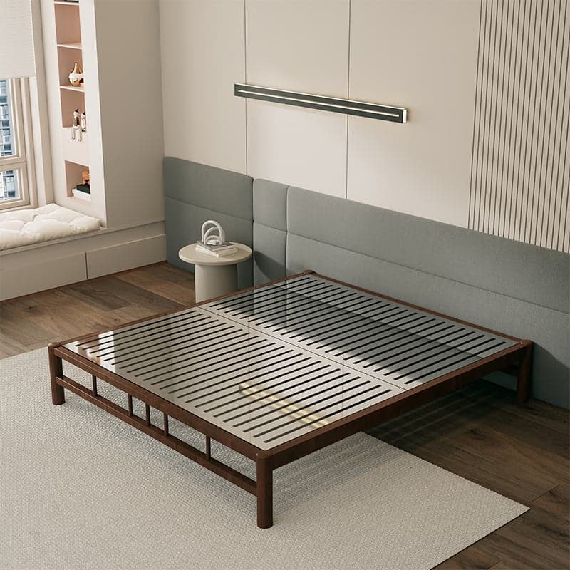Solid Color Stainless Steel Platform Bed for Bedroom thumbnail 5