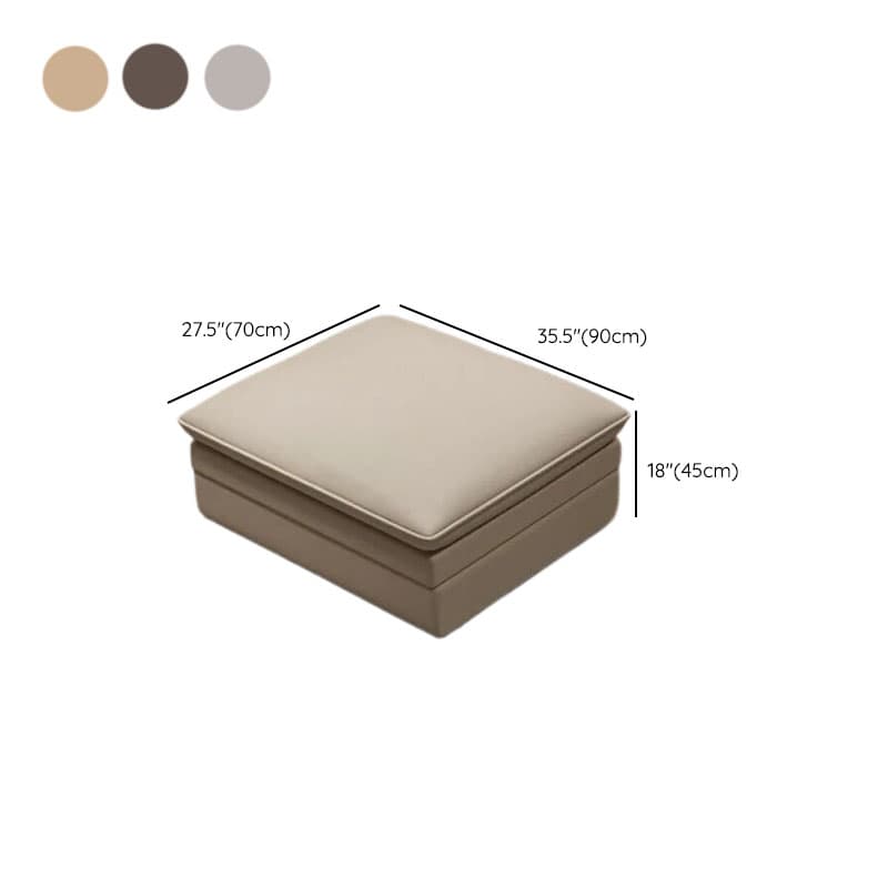 L-Shape/Straight Natural Wood Sofa Chaise/Sofa Couch with Concealed Support thumbnail 19