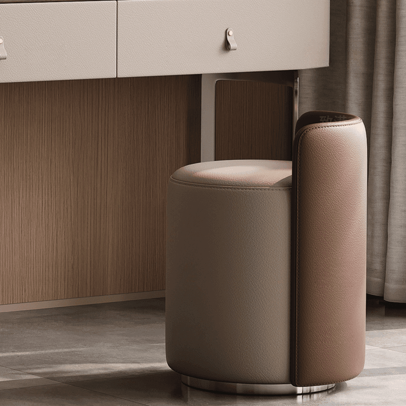Tan Vanity Set with Scalable Telescopic and Push-Pull Features thumbnail 9