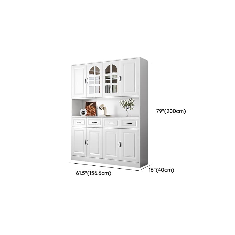 Wood Contemporary Storage Cabinet Buffet Sideboard with Drawers for Home Use thumbnail 20