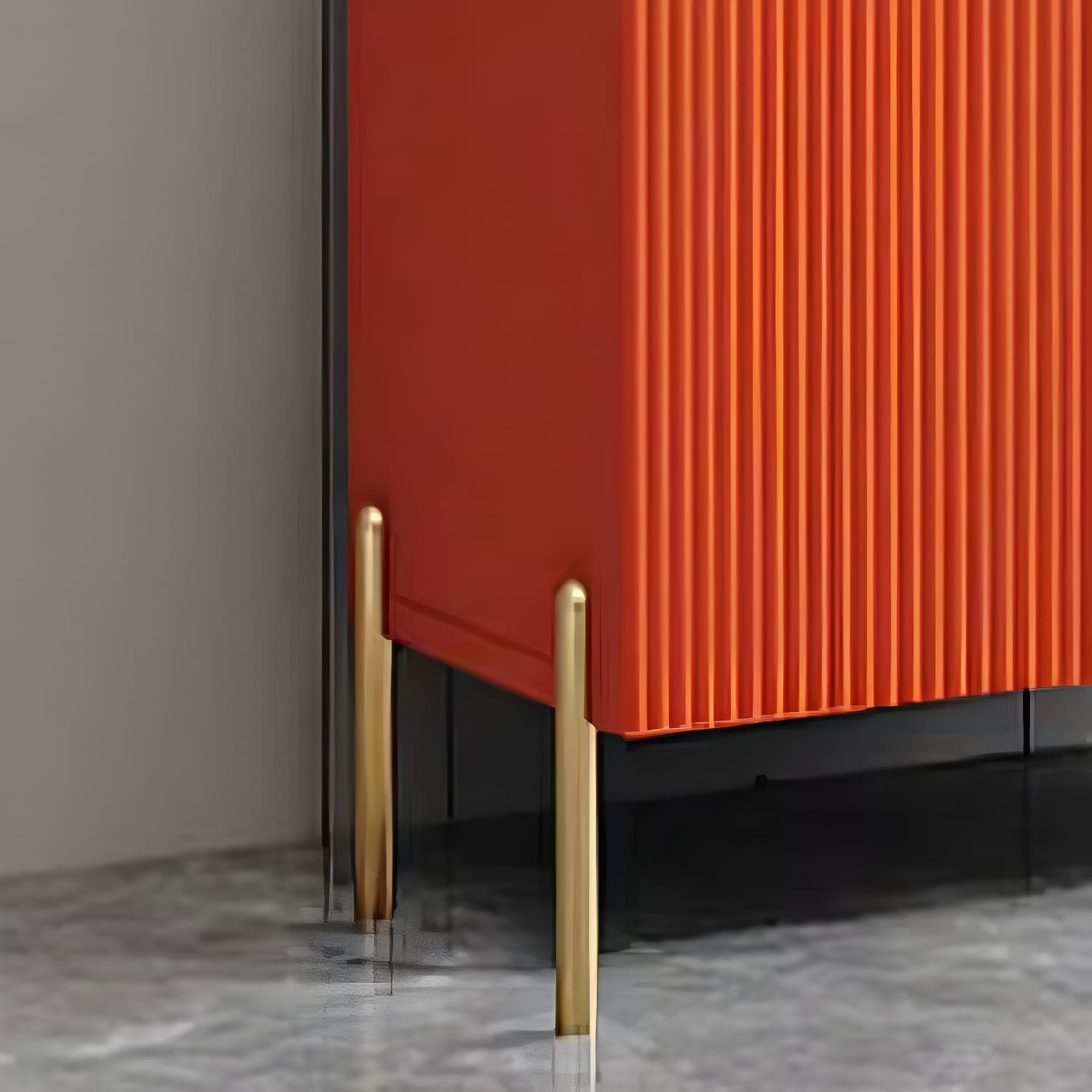 Art Deco Freestanding Server/Buffet Table for Living Room Use - image 6