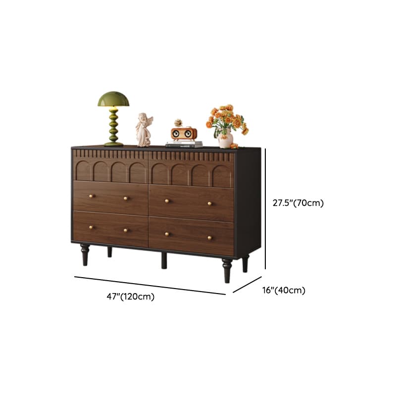 Trendy Composite Wood Double Dresser/Lingerie Chest/Bachelor Chest with 6/8/9 Drawers in Horizontal/Vertical Orientation thumbnail 12