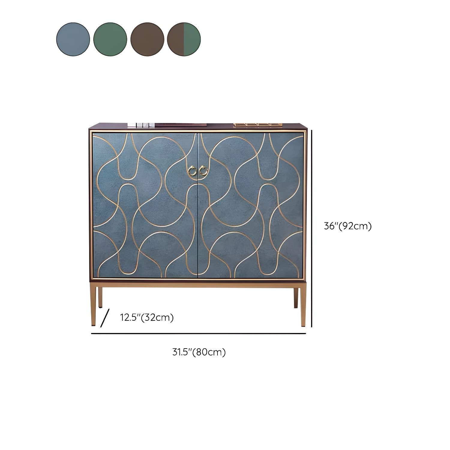 Modern Storage Chest Manufactured Wood Dresser , 12.48/15.6 Inch Width thumbnail 21