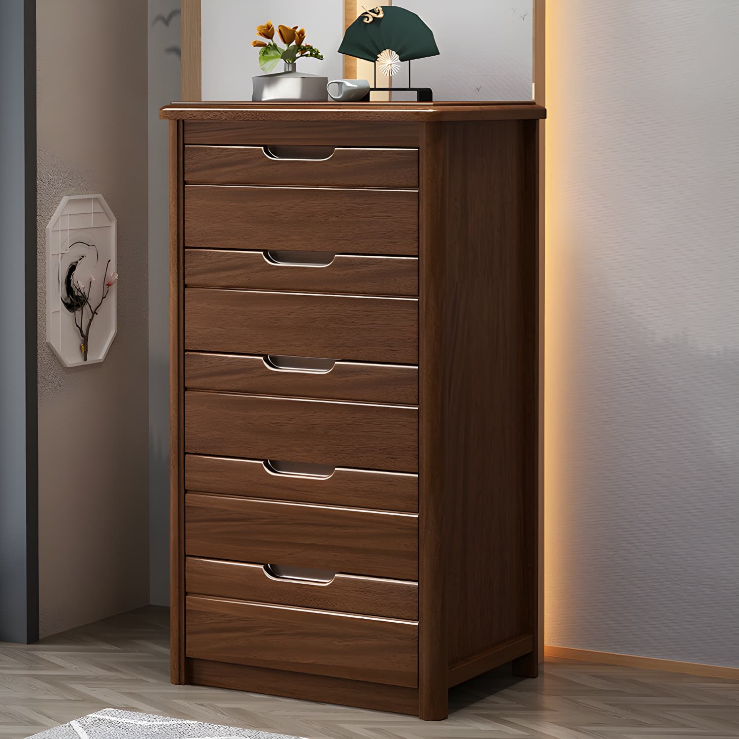 Wooden Lingerie Chest Modern Storage Chest with 3 / 4 / 5 Drawers thumbnail 6