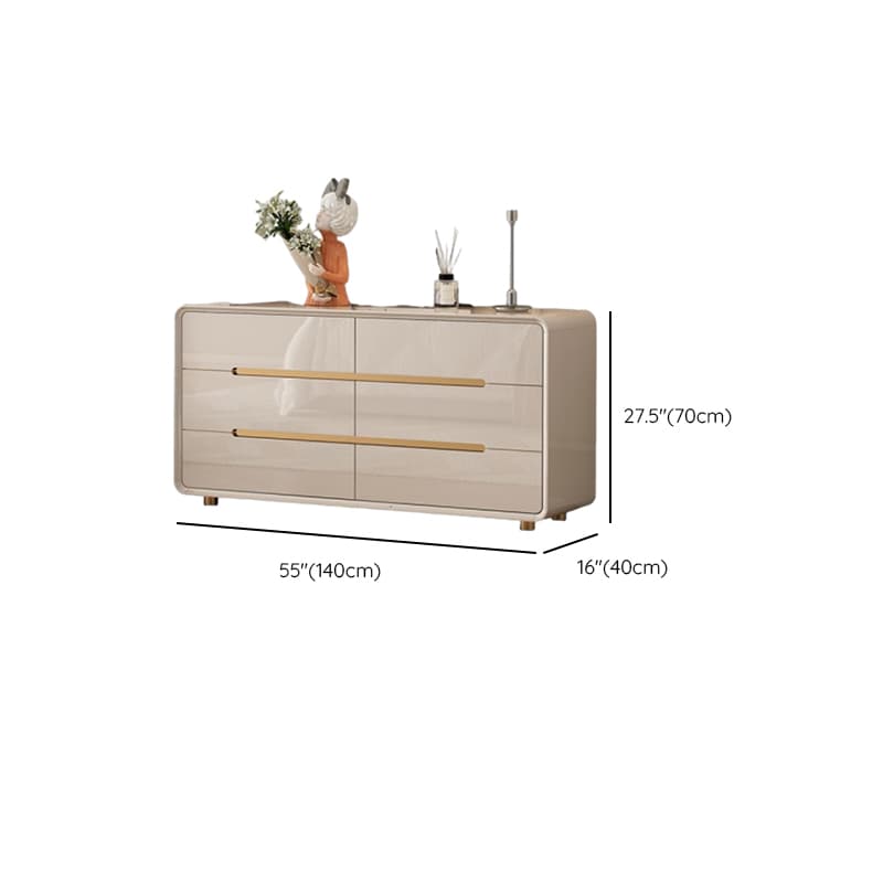 Modish Chalk Timber Horizontal/Vertical Console Dresser/Bachelor Chest/Wardrobe Chest with 6 Drawers/7 Drawers/3 Drawers thumbnail 16
