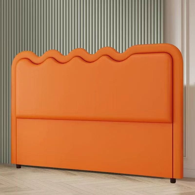 Modish Style Panel Headboard with No Distressing in Timber for King/Queen/Full Bed, Featuring Sponge Upholstery Fill, Free-standing Installation, and Standard Height thumbnail 6
