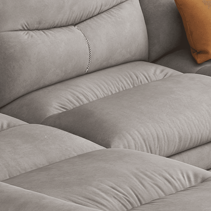 L-Shape/Straight Reversible/Horizontal Sofa Chaise/Sofa with Natural Wood Frame for Seats 5 thumbnail 9