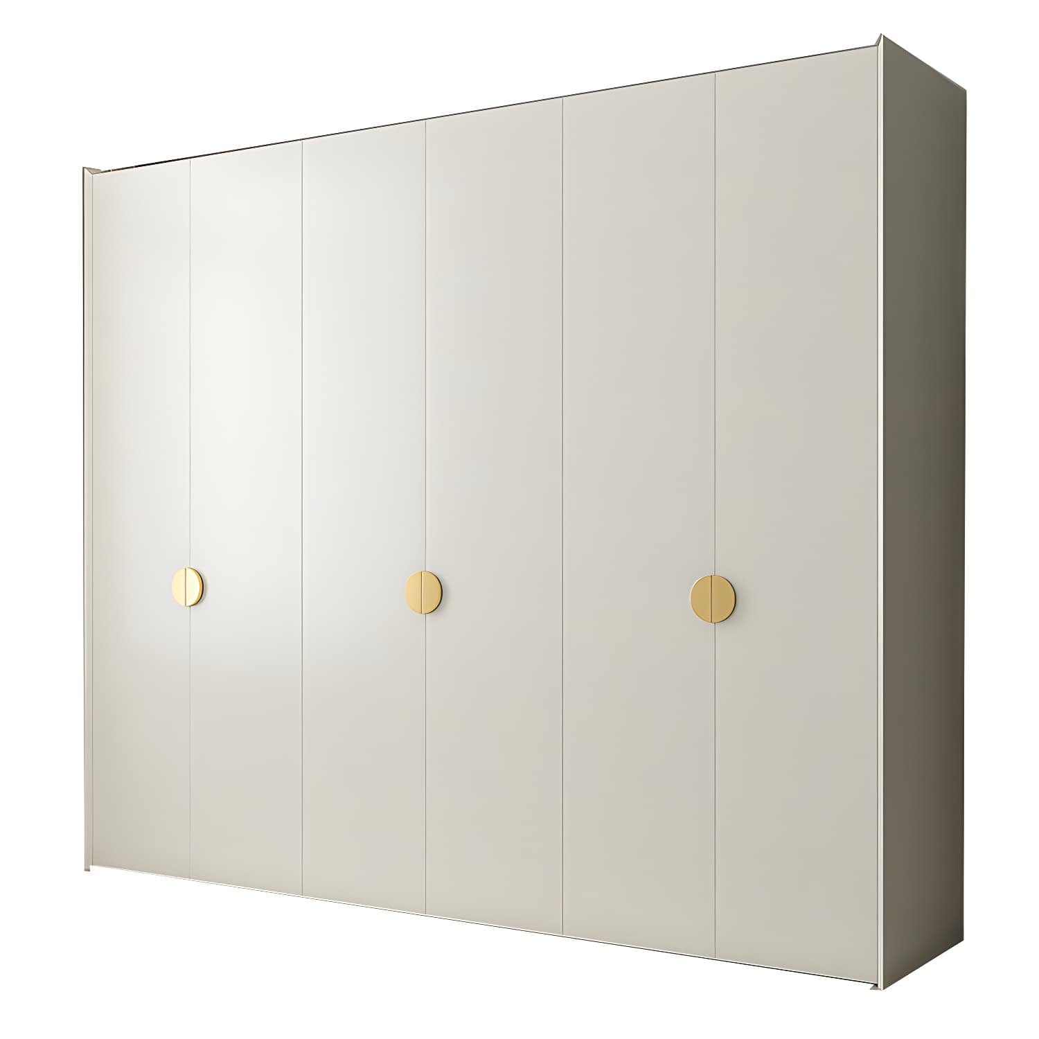 Engineered Wood Wardrobe Cabinet Modern Wardrobe Closet with Shelves for Home thumbnail 7