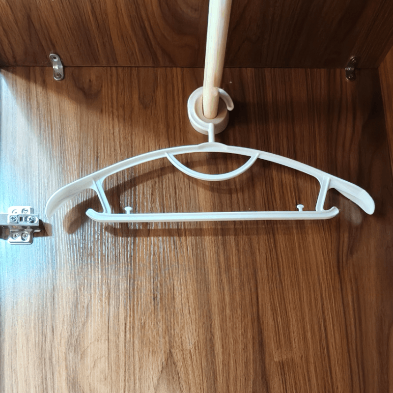 Acorn Minimalist Wooden Independent Wardrobe Closet with Soft Close Drawer, Soft Close Door, and Interior Shelves thumbnail 5