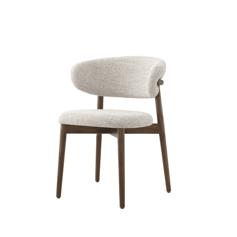 Dining Room Sturdy Outlined Side Chair for Comfortable Seating thumbnail 6