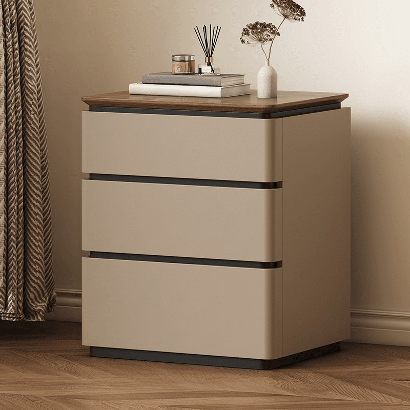 Casual Raw Wood Bachelor Chest/Semainier with 5/4/3 Drawers in Vertical Orientation