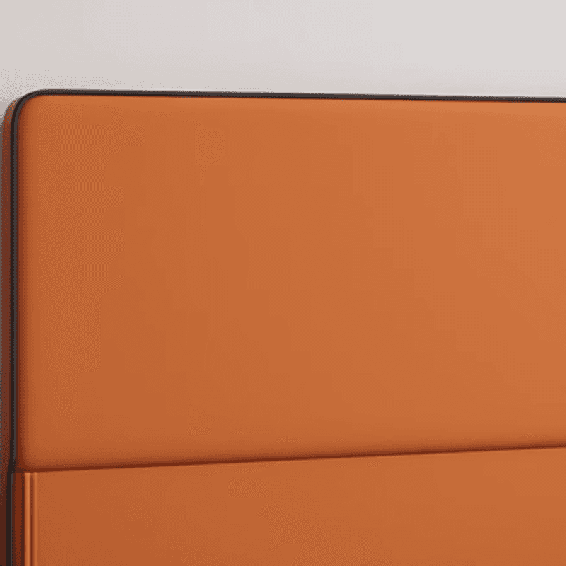 Modish Style Panel Headboard with No Distressing in Timber, Rectangle Shape for King/Queen/Full Bed, Featuring Sponge Upholstery Fill and Standard Height thumbnail 6