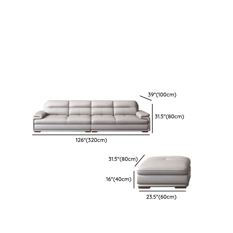 Straight Convertible Sofa for 5/1-Seater with Horizontal Orientation thumbnail 16