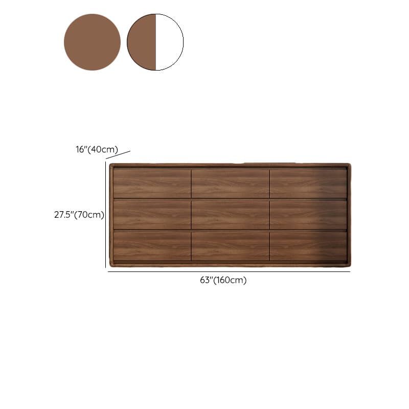 15.7'' Width 4-Drawer Modern Wood Dresser without Handles or Accents Needing Full Assembly - image 16