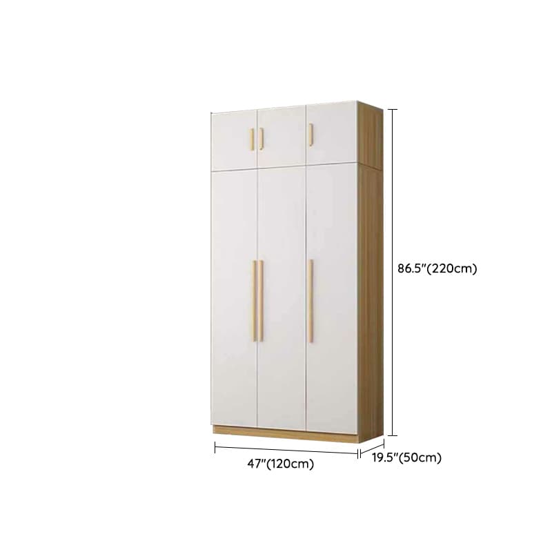 Modern Manufactured Wood Cabinet Armoire with Interior Shelves, Clothing Rod and Soft Close Door thumbnail 20