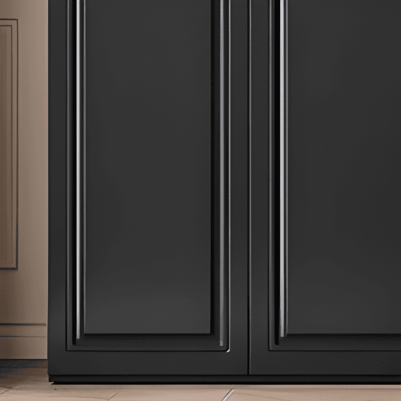 Modish Wood Independent Wardrobe Armoire with Compartments, Soft Close Door, and Interior Shelves - image 4