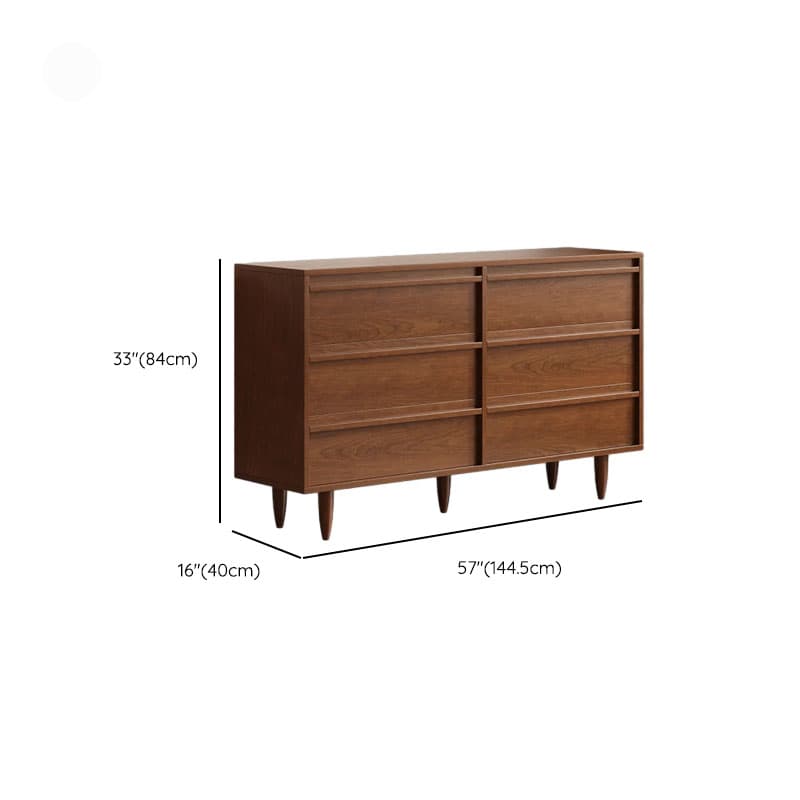 Cocoa Trendy Composite Wood Double Dresser/Lingerie Chest/Bachelor Chest with 5 Drawers/9 Drawers/6 Drawers in Vertical/Horizontal Orientation thumbnail 14