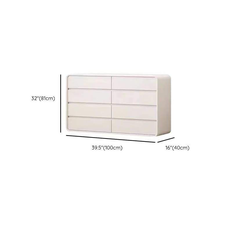 Simplistic White Horizontal/Vertical Reclaimed Wood Double Dresser/Lingerie Chest/Bachelor Chest with 6 Drawers/10 Drawers/8 Drawers thumbnail 9