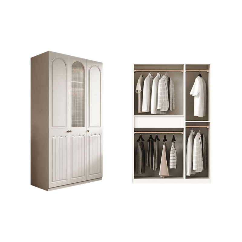Modern Laminate Standalone Almirah with Compartments, Soft Close Door, and Interior Shelves thumbnail 2