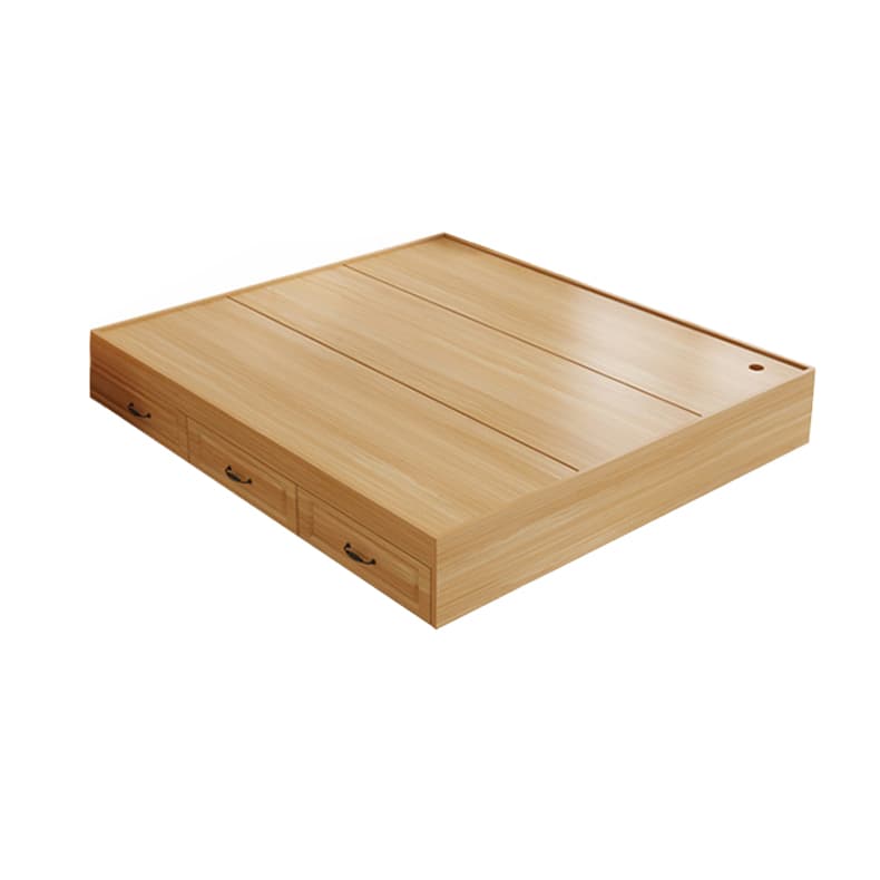 Modern Simple Style Bed Wood No Headboard for Living Room thumbnail 10